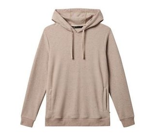 Travis Mathew Cloud Wafle pánska mikina, oxford tan