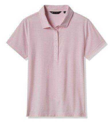 Travis Mathew Heater dámske polo, lilac snow