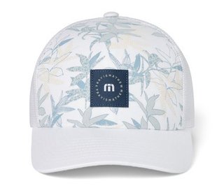 Travis Mathew Diamond Club kšiltovka, biela