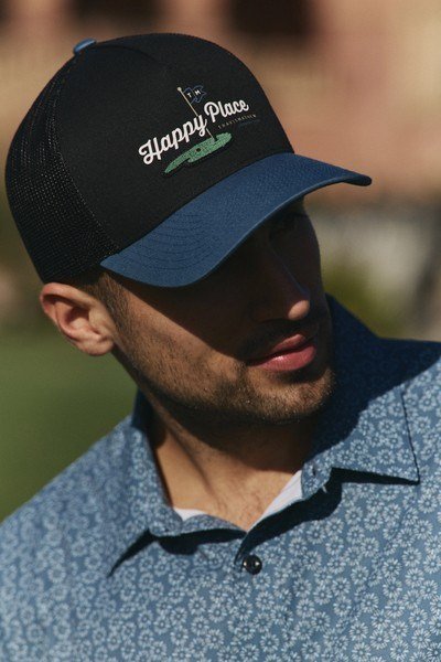 Travis Mathew Swing Season pánska kšiltovka, čierna