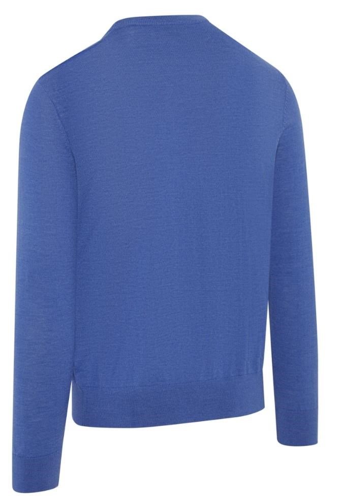 Callaway Crew Neck Merino Mix pánsky sveter, light magnetic blue heather