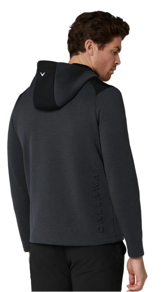Callaway Soft Touch 1/4 Zip Premium pánska mikina, black heather
