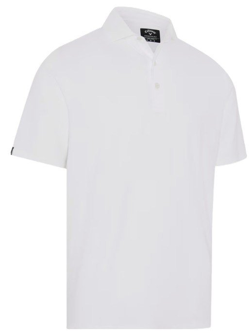 Callaway Premium Solid Cooling pánske polo, bright white