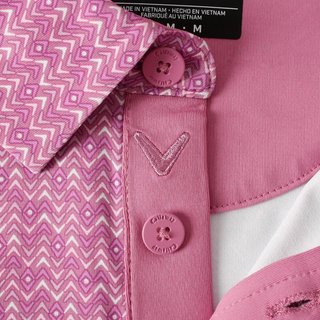Callaway Timeless Chev pánske polo, rose boquet
