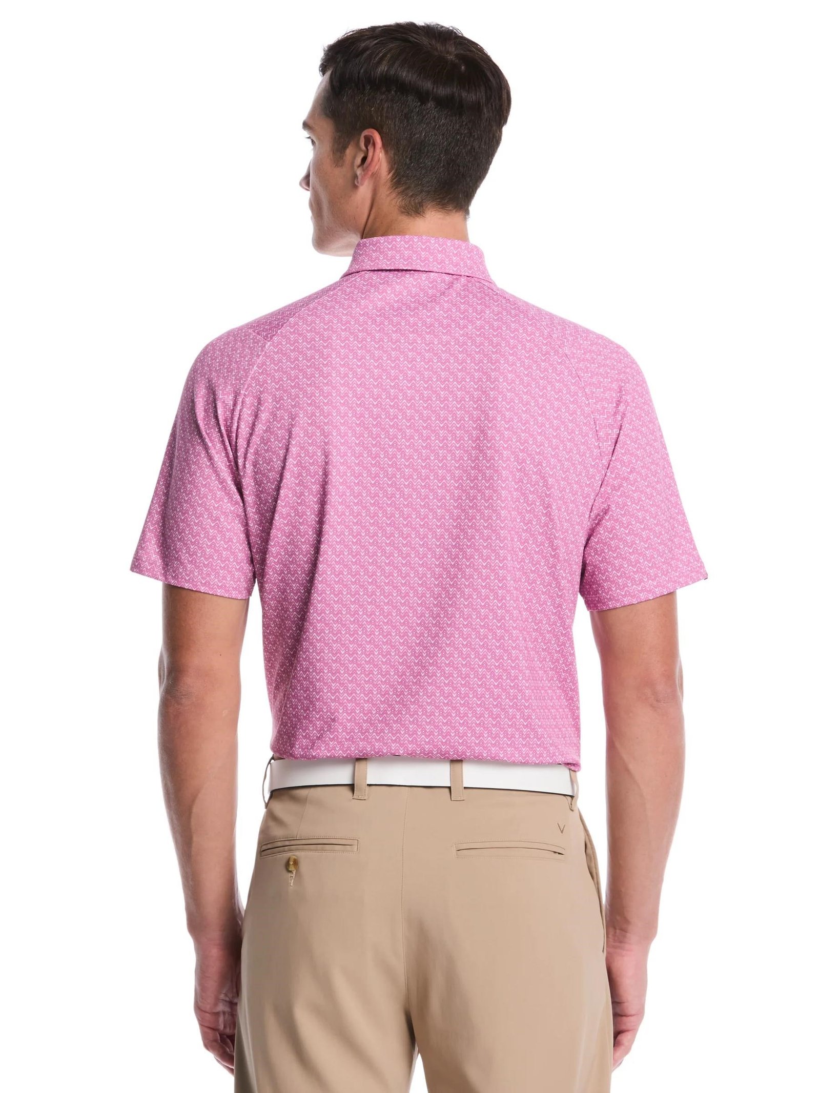 Callaway Timeless Chev pánske polo, rose boquet