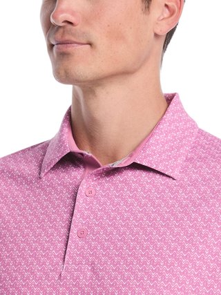 Callaway Timeless Chev pánske polo, rose boquet