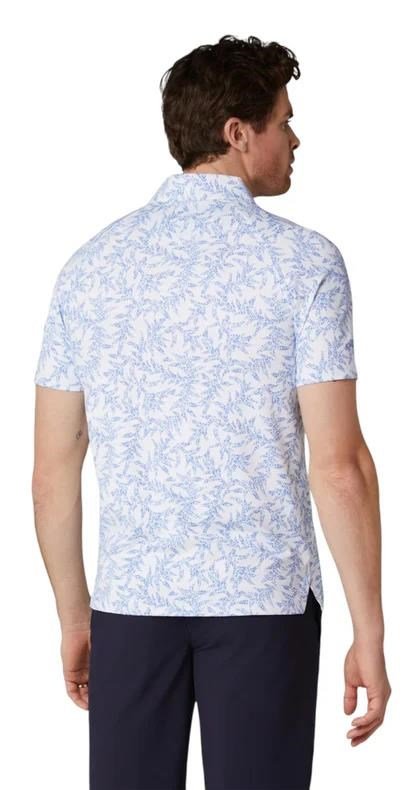 Callaway Chev Botanical pánske polo, vista blue