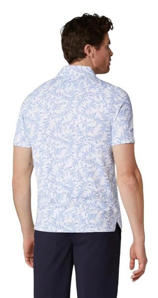 Callaway Chev Botanical pánske polo, vista blue