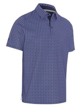 Callaway Club Print pánske polo, peacoat