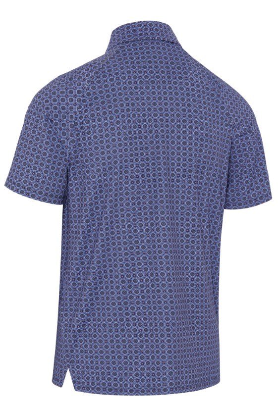 Callaway Club Print pánske polo, peacoat