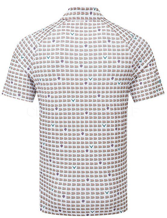 Callaway One Pimento pánske polo, bright white