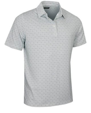 Callaway Foulard Printed pánske polo, bright white