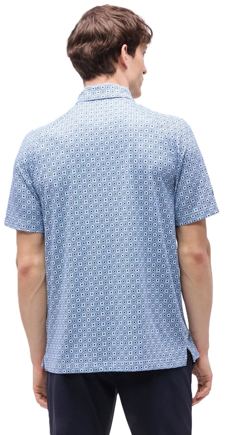 Callaway Foulard Printed pánske polo, peacoat