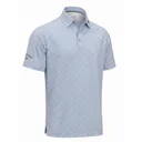 Callaway Foulard Printed pánske polo, vista modré