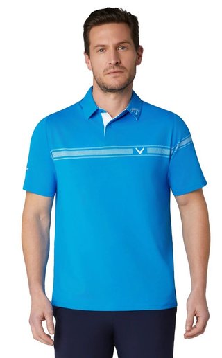 Callaway Odyssey Block pánske polo, brilliant blue