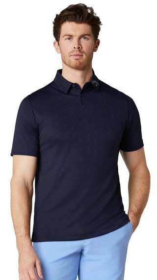 Callaway Odyssey Ventilated Jacquard pánske polo, peacoat
