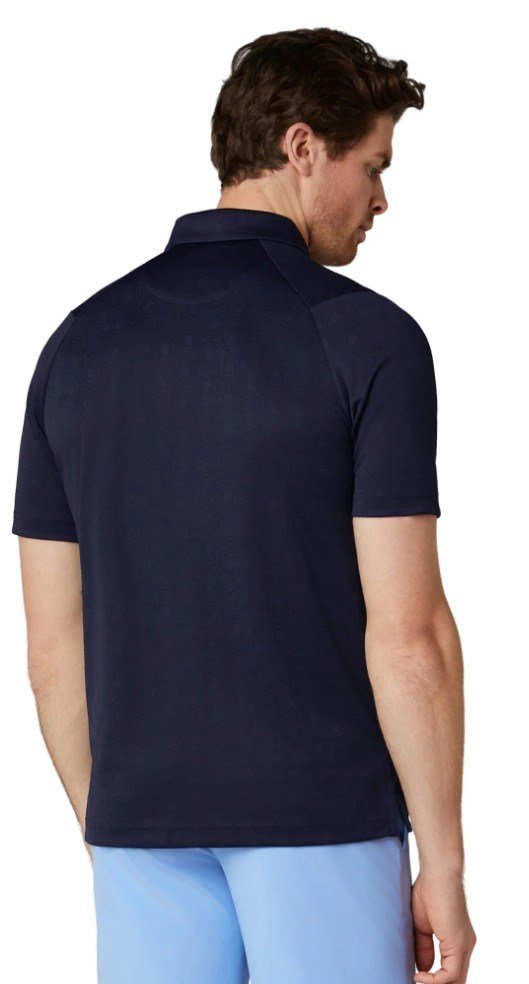 Callaway Odyssey Ventilated Jacquard pánske polo, peacoat