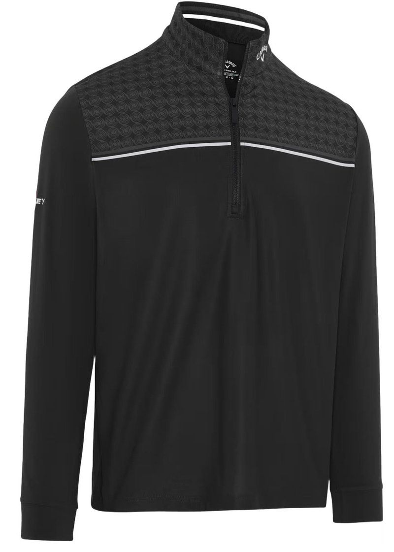 Callaway Odyssey Printed Block pánska mikina, caviar