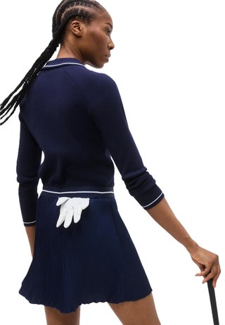Callaway Micro Pleated dámska sukňa, peacoat