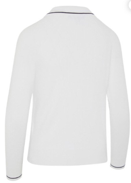 Callaway Collared dámsky sveter, brilliant white