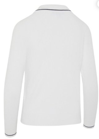 Callaway Collared dámsky sveter, brilliant white