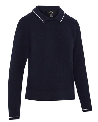 Callaway Collared dámsky sveter, peacoat