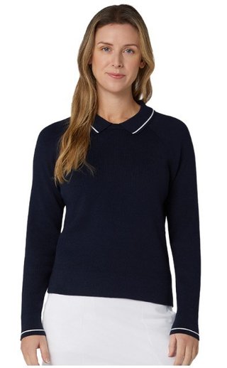 Callaway Collared dámsky sveter, peacoat