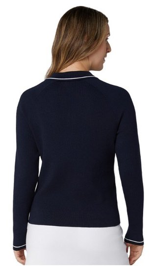 Callaway Collared dámsky sveter, peacoat