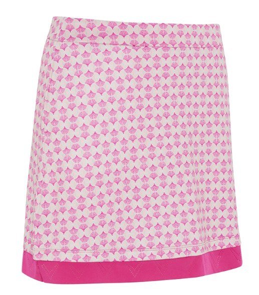 Callaway Deco Geo Printed dámska sukňa, fuchsia purple