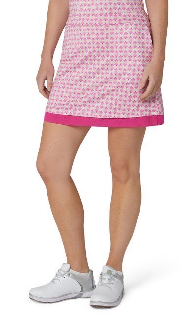 Callaway Deco Geo Printed dámska sukňa, fuchsia purple