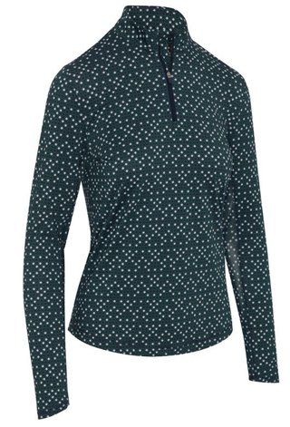 Callaway Framing Geo Printed dámska mikina, caviar