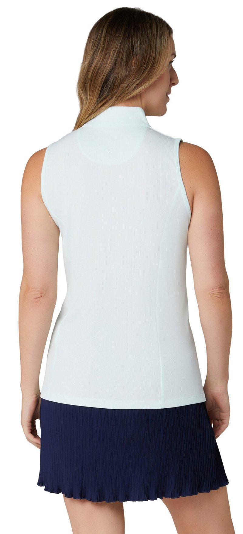 Callaway Rib Play Sleeveless dámske polo, salt air
