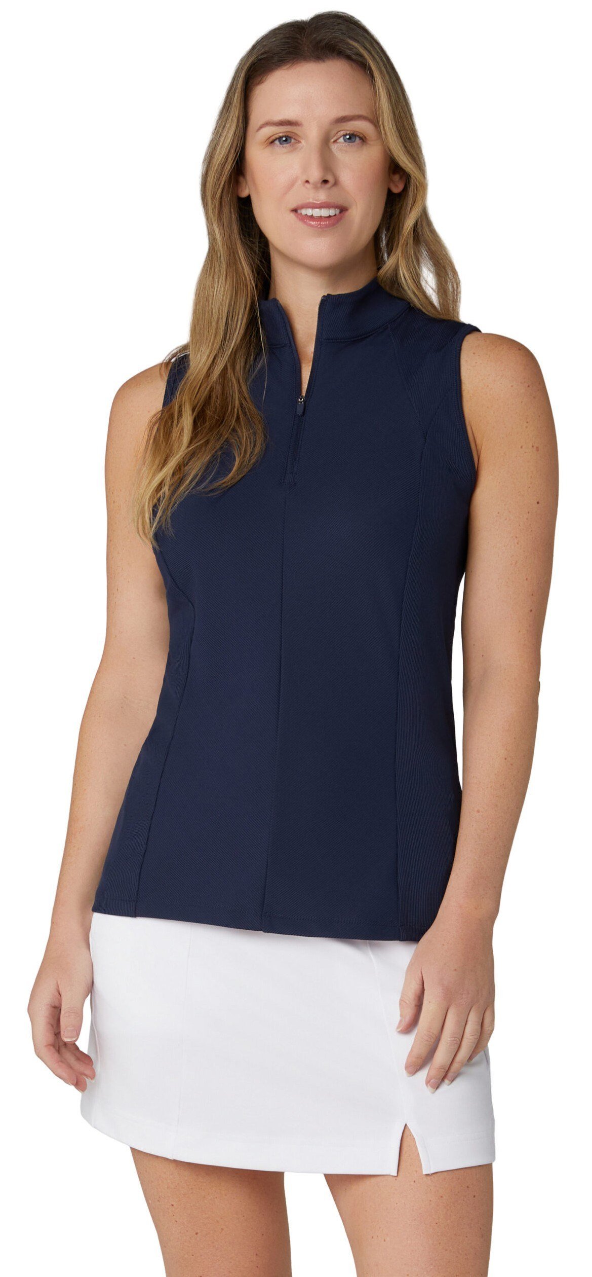 Callaway Rib Play Sleeveless dámske polo, peacoat