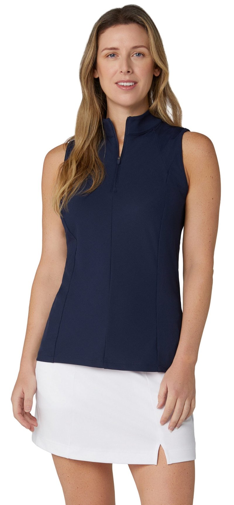 Callaway Rib Play Sleeveless dámske polo, peacoat