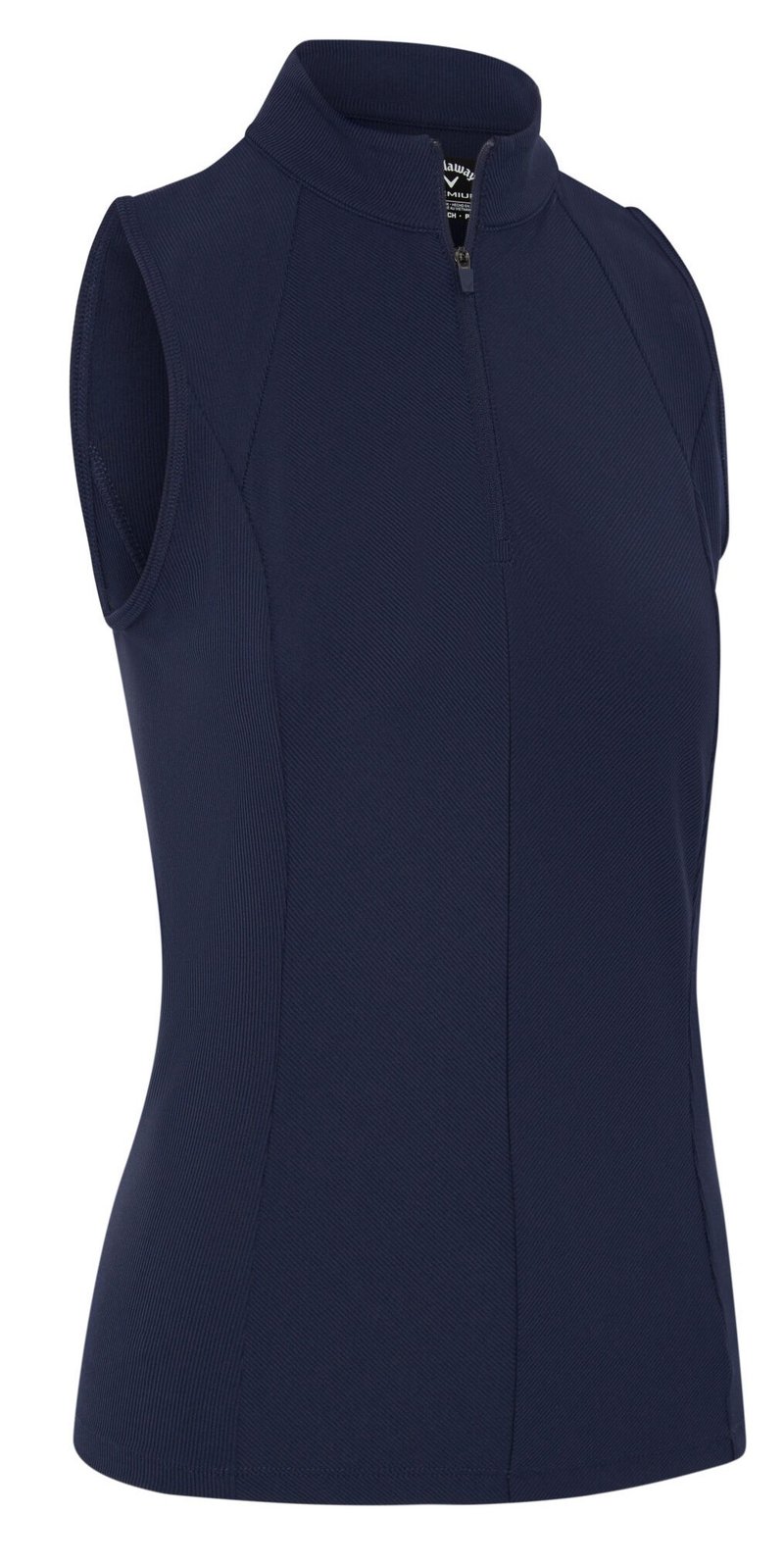 Callaway Rib Play Sleeveless dámske polo, peacoat