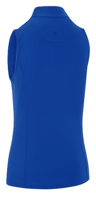 Callaway Rib Play Sleeveless dámske polo, blue tattoo