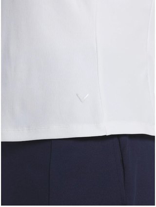 Callaway Rib Play dámske polo, brilliant white