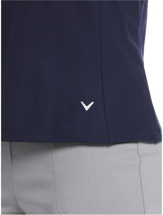 Callaway Rib Play dámske polo, peacoat