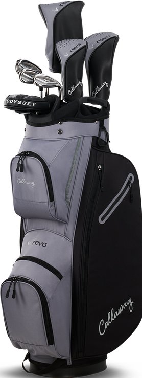 Callaway Reva 8PC Black dámsky golfový set, grafit, cart bag