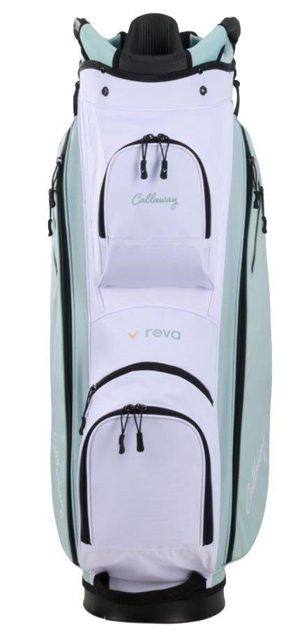 Callaway Reva 26 11PC Peach/Surf dámsky golfový set (grafit), LRH + cart bag