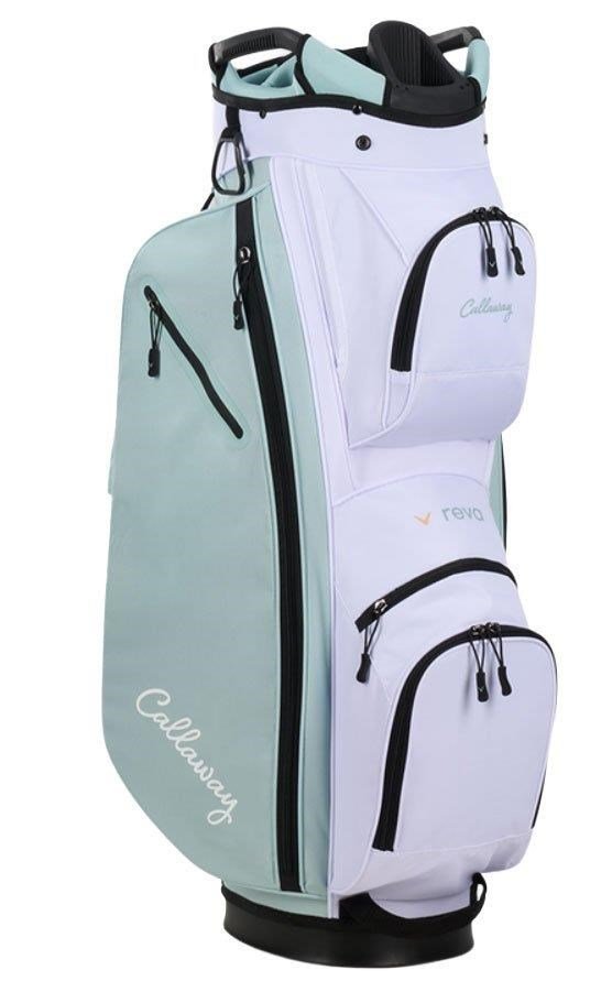 Callaway Reva 26 11PC Peach/Surf dámsky golfový set (grafit), LRH + cart bag