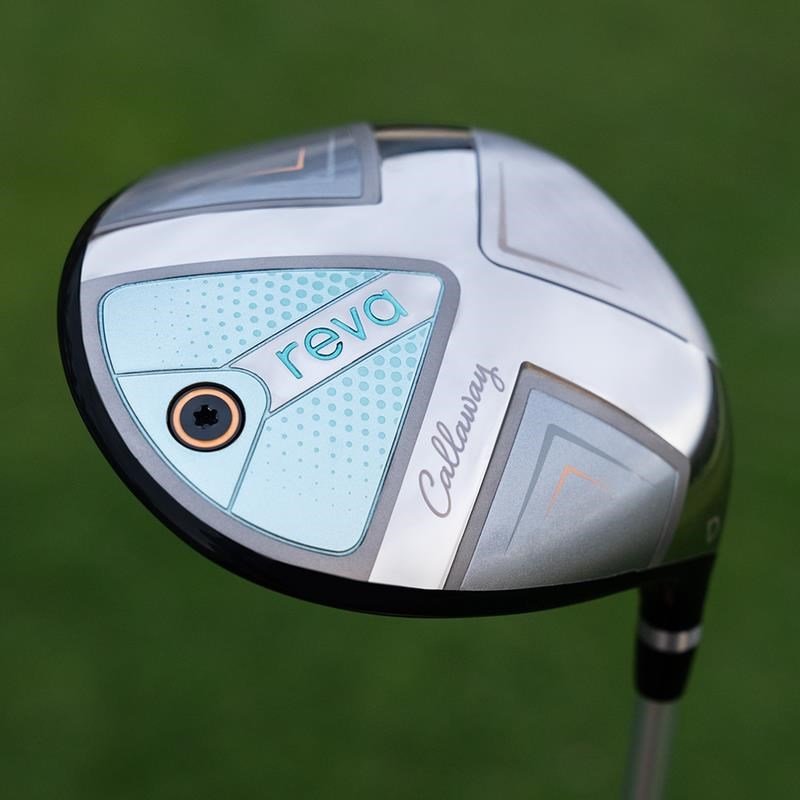 Callaway Reva 26 11PC Peach/Surf dámsky golfový set (grafit), LRH + cart bag