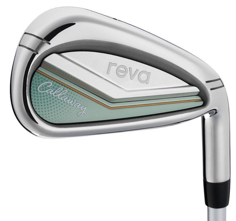 Callaway Reva 26 11PC Peach/Surf dámsky golfový set (grafit), LRH + cart bag