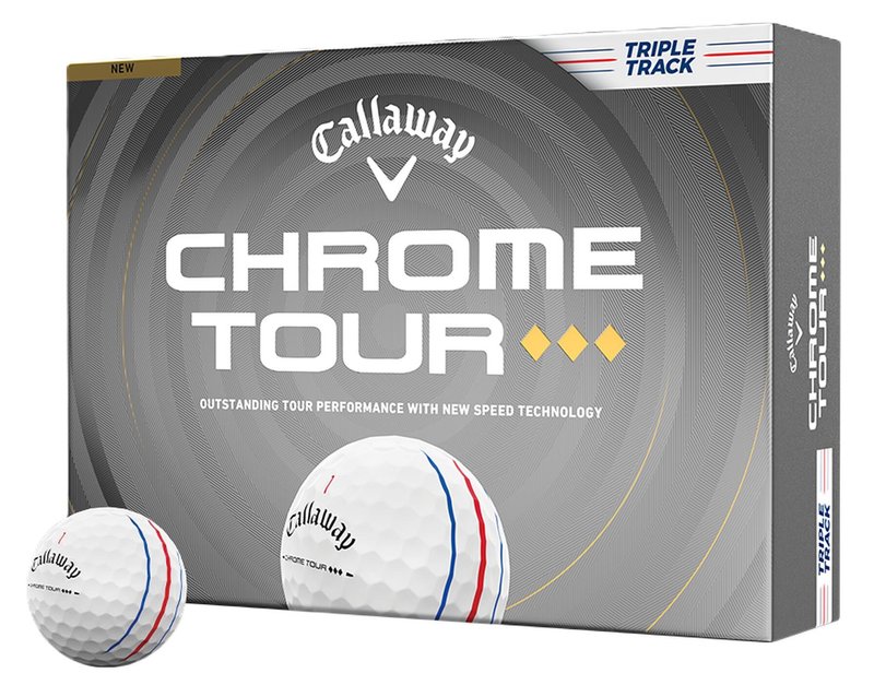 Callaway Chrome Tour Triple Track Diamond golfové loptičky