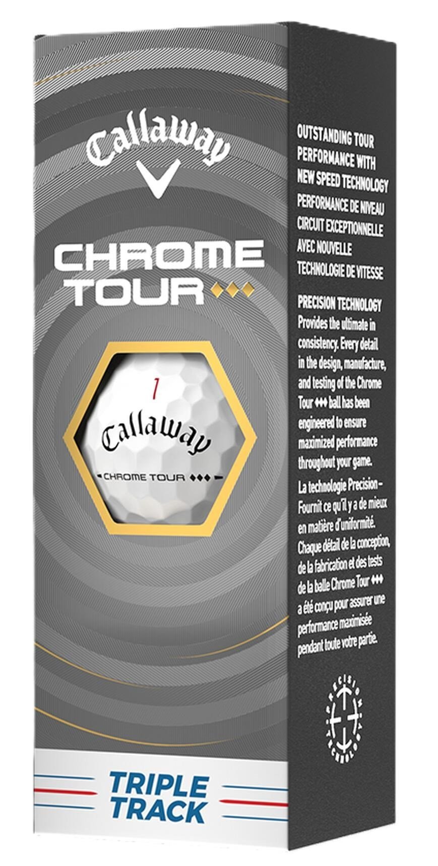 Callaway Chrome Tour Triple Track Diamond golfové loptičky