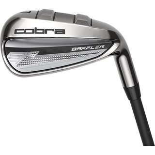 Cobra BAFFLER Black Silver irons, graphite