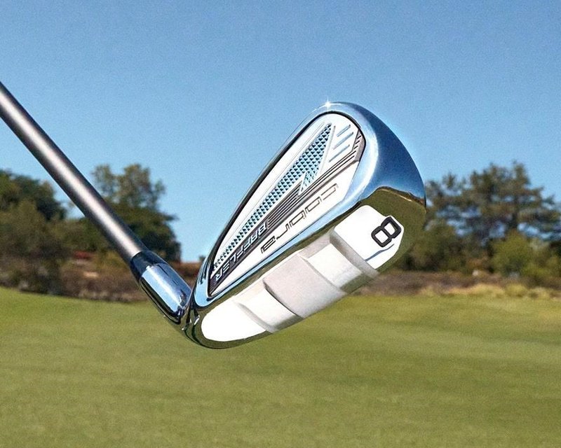 Cobra BAFFLER Black Silver irons, graphite