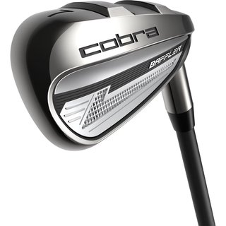 Cobra BAFFLER Black Silver irons, graphite