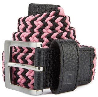 FootJoy Braided unisex opasok, black/pink pop