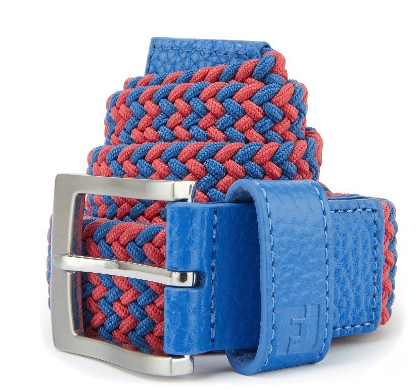 FootJoy Braided unisex opasok, coastal blue/nantucket red